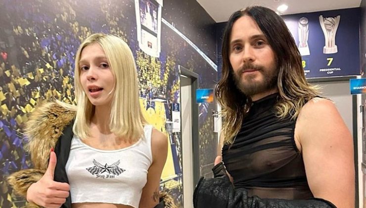 Konser için Türkiye’ye gelmişti… Oscar’lı oyuncu Jared Leto ve Aleyna Tilki buluştu