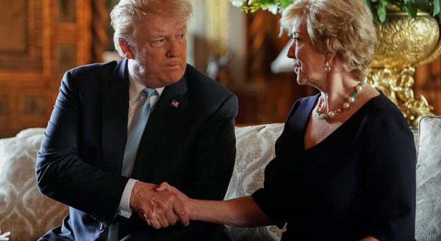 Trump’ın Eğitim Bakanı seçimi, güreş hayranlarının tepkisini çekti