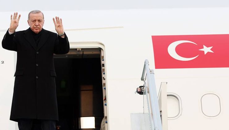 Cumhurbaşkanı Erdoğan, Mısır’a gitti