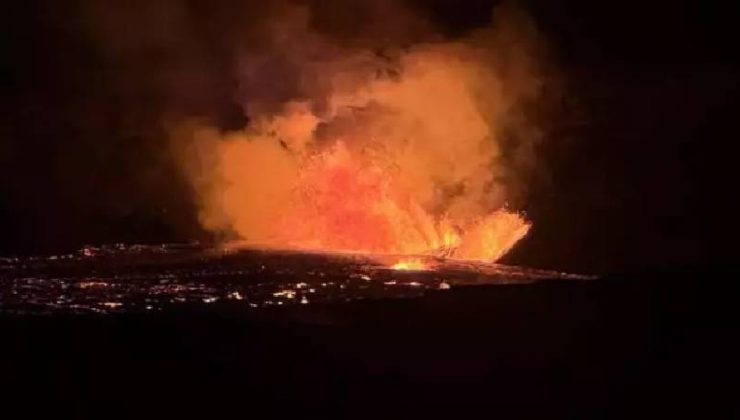 Kilauea Yanardağı’nda patlama: Lavlar 80 metreye ulaştı