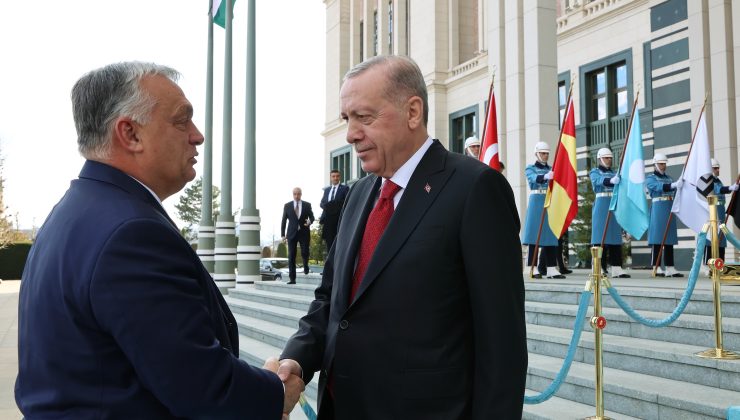 Erdoğan, Macaristan Başkanı’nı ağırladı