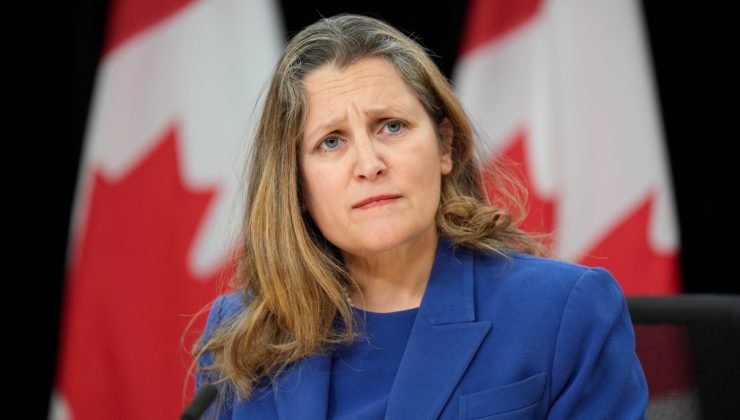 Kanada Maliye Bakanı Freeland istifa etti