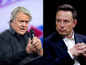 Steve Bannon’dan Elon Musk’a sert uyarı: Suratını parçalarız