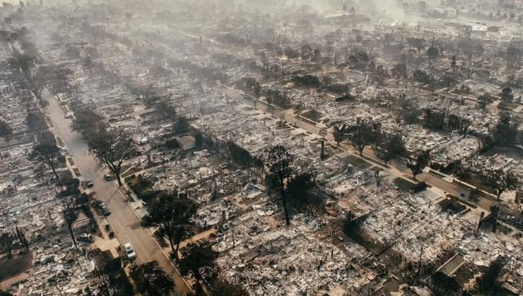 Los Angeles’taki yangında ünlülerin de evleri yandı, itfaiye sisteminde su kalmadı