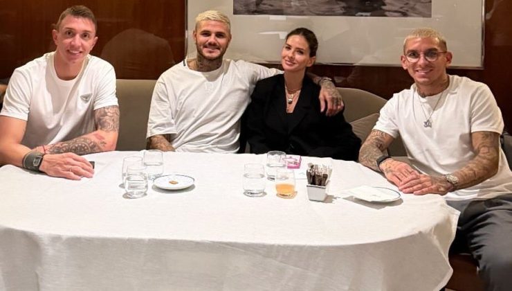 Mauro Icardi sevgilisiyle İstanbul’a geldi!