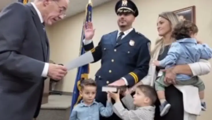 Türk polis Yakup Zoklu, New Jersey Polis Şefi Olarak Göreve Başladı