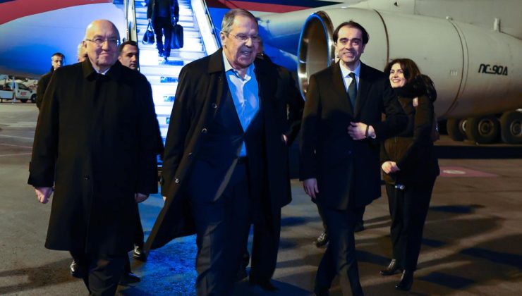 Rusya Dışişleri Bakanı Sergey Lavrov Ankara’da