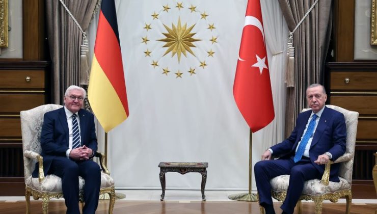 Erdoğan ile Steinmeier’den ortak basın toplantısı: ‘Almanya ile işbirliğini sürdüreceğiz’