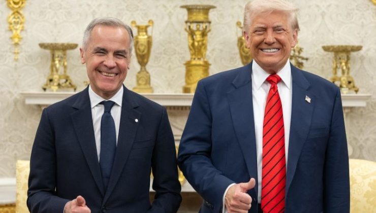 Mark Carney Beyaz Saray’da: Kanada satılık değil!